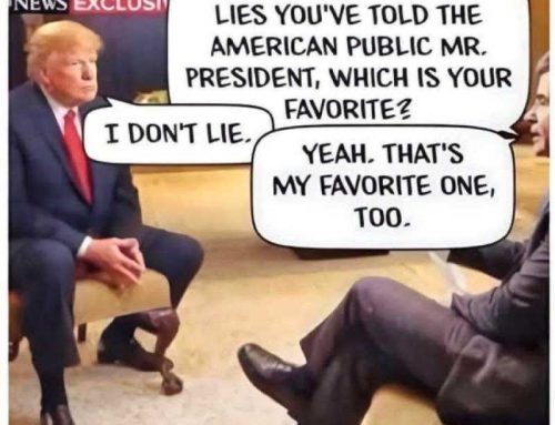 I don’t lie